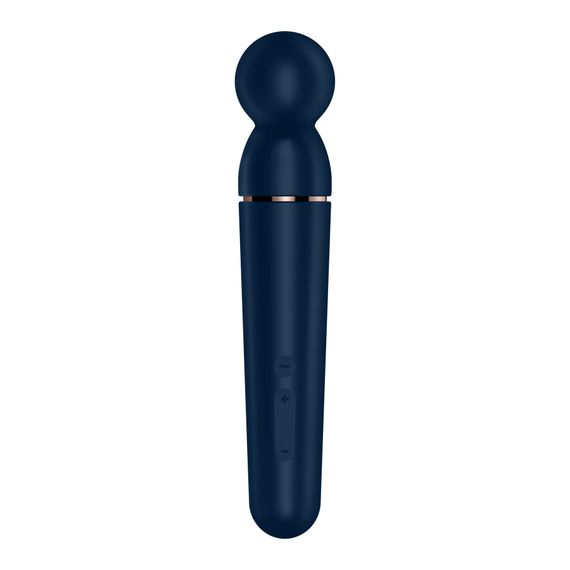 Вібромасажер Satisfyer Planet Wand-er Blue/Rosegold, дуже потужний, бездротовий | Зображення 4