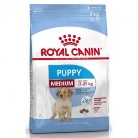 Корм Royal Canin Medium Puppy сухий для цуценят середніх порід 4 кг