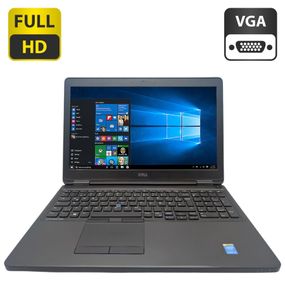 Ноутбук Dell Latitude E5550 / 15.6" (1920x1080) TN / Intel Core i3-5010U (2 (4) ядра по 2.1 GHz) / 8 GB DDR3 / 500 GB HDD / Intel HD Graphics 5500 / WebCam б/в