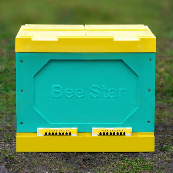 Вулик ППУ «BeeStar» (1 корпус Дадан на 12 рамок) – кольоровий | Зображення 1