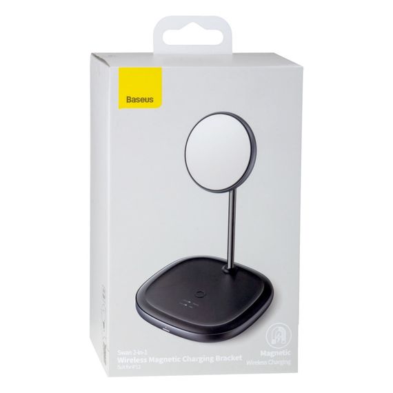 Беспроводное Зарядное Устройство Baseus Swan 2in1 Magnetic Bracket 20W WXSW-C 3.0A
