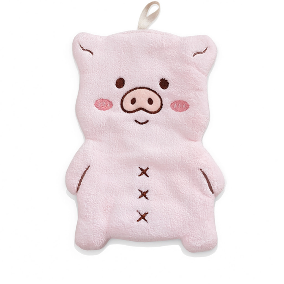 Полотенце-игрушка для рук детское 20*26 см, розовый Colorful Home 173-8P