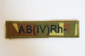 Шеврони  вишивка  мультикам AB ( IV ) Rh - 13*3 см