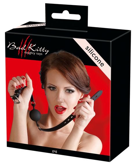 Кляп - Bad Kitty Silicone Gag Medium | Зображення 7