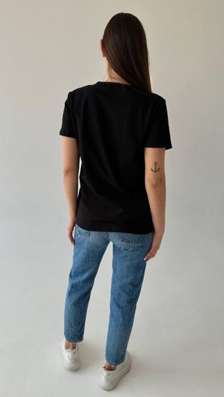 Жіноча футболка Gucci чорна | Зображення 6