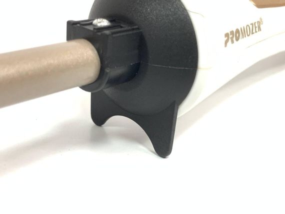 Тонкая мелкая плойка для афро кудрей Pro Mozer 2218 афро кудри конусной плойкой афрокудри | Зображення 2