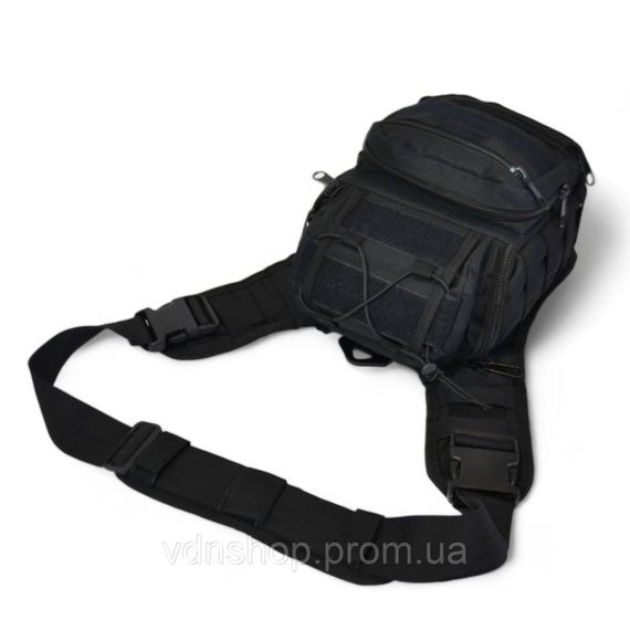 Тактична сумка на груди, Чоловіча сумка через плече нагрудна Практична чоловіча слінг PH-99 | Зображення 4