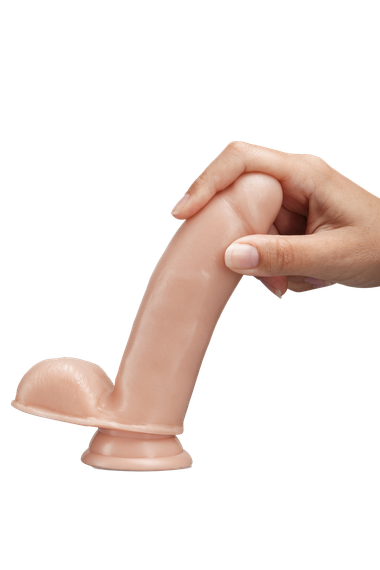 Фаллоимитатор самосмазывающийся Blush DR. SKIN 7INCH SELF LUBRICATING DILDO sexstyle | Зображення 3