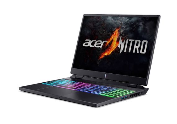 Ноутбук Acer Nitro 16 AN16-42 16' WUXGA IPS, AMD R7-8845HS, 32GB, F1TB, NVD4060-8, Lin, чорний (NH.QSKEU.005) | Зображення 5