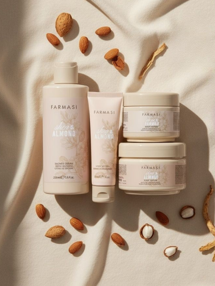 Набор для тела: масло + скраб + крем для душа + крем для рук + пакет Farmasi | Зображення 2