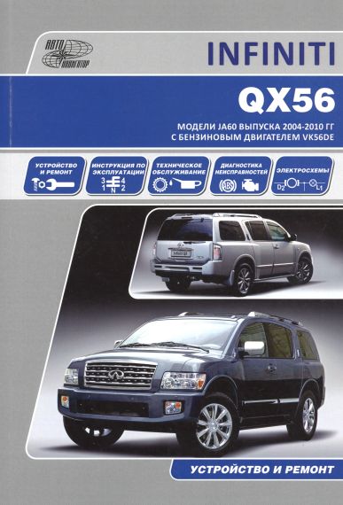 Infiniti QX 56. Посібник з ремонту й експлуатації. Книга