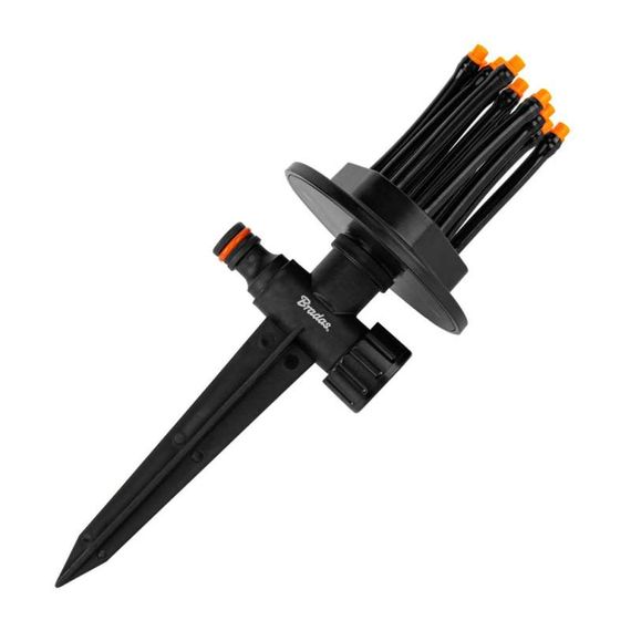 Зрошувач статичний Bradas на кілку HYDRA BLACK LINE (ECO-1082K)