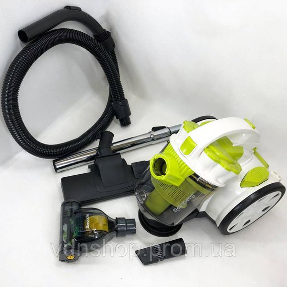 Потужний побутовий циклонний пилосос Rainberg RB-651 2500 Вт, Пилосос циклонного типу з нера фільтром VD-51 | Зображення 3
