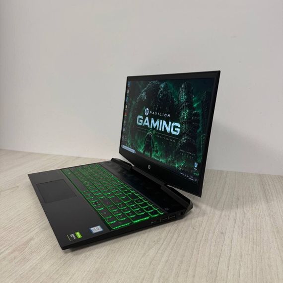 Игровой ноутбук HP Pavilion Gaming 15-dk0025ur / 15.6" (1920x1080) IPS / Intel Core i5-9300H (4 (8) ядра по 2.4 - 4.1 GHz) / 16 GB DDR4 / 256 GB SSD + 1000 GB HDD / nVidia GeForce GTX 1650, 4 GB GDDR5, 128-bit / WebCam б/у | Зображення 4