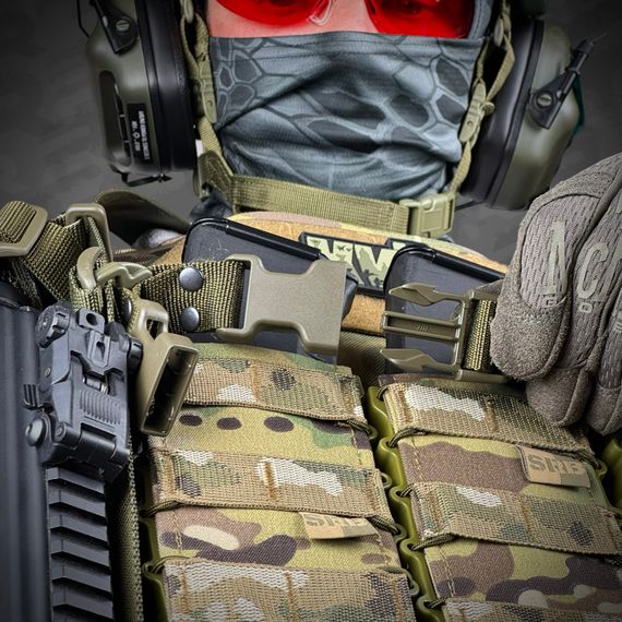 Ремінь збройовий триточковий RAGNAROK "Hel" Gen.II sling Олива | Зображення 6