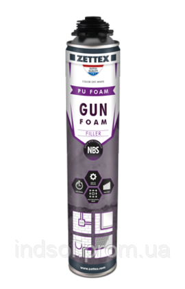 Zettex Gunfoam NBS -  міцна і швидкотверднуча монтажна піна