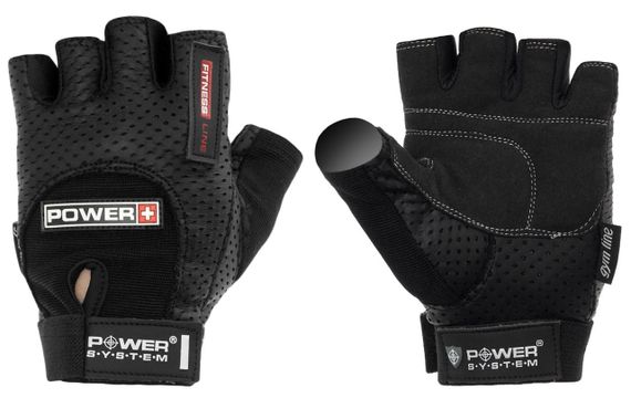 Рукавички для фітнесу Power System PS-2500 Power Plus Black S | Зображення 6