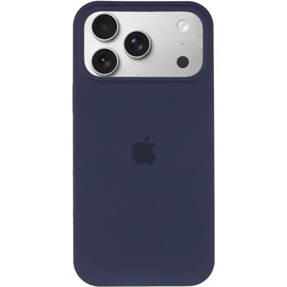 Чохол Silicone Case Full Protective (AA) для Apple iPhone 17 Pro Max (6.9") Темно-синій / Midnight blue | Зображення 1