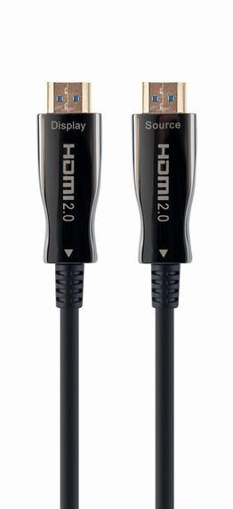 Кабель Cablexpert CCBP-HDMI-AOC-50M-02, HDMI V.2.0, вилка/вилка, з позолоченими контактами, 50 м