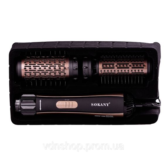 Фен стайлер для волосся 2 в 1 Sokany SD903 з насадками | Зображення 4