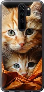 Чохол на Xiaomi Redmi Note 8 Pro Котики 2 з пластику FCh_008361