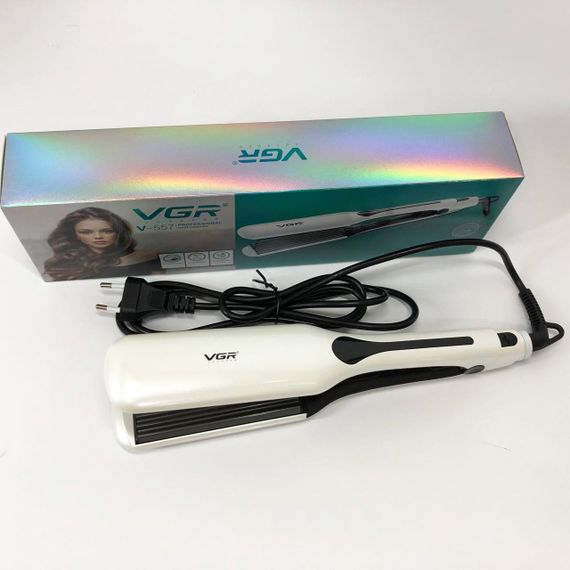 Выпрямитель для волос VGR V-557, Утюжок гофре выпрямитель, Утюжок AN-659 для выравнивания | Зображення 5
