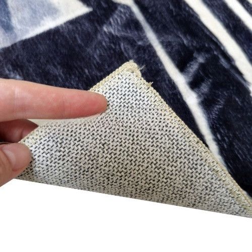 Килимок універсальний для підлоги Плюш Абстракція 75*150см сірий Дариана | Зображення 2