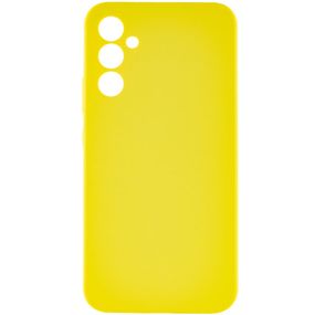 Чохол Silicone Cover Lakshmi Full Camera (AAA) для Samsung Galaxy S24+ Жовтий / Yellow