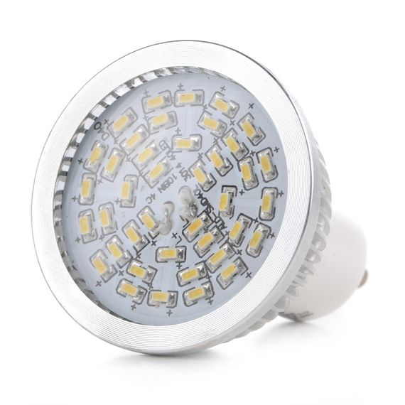 Лампа светодиодная LED 4.9W GU10 WW MR16 CCD 220V CH