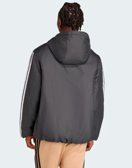 Демисезонная куртка adidas Essentials CLIMAWARM 3-Stripes Insulated Hooded M с капюшоном Оригинал | Зображення 4