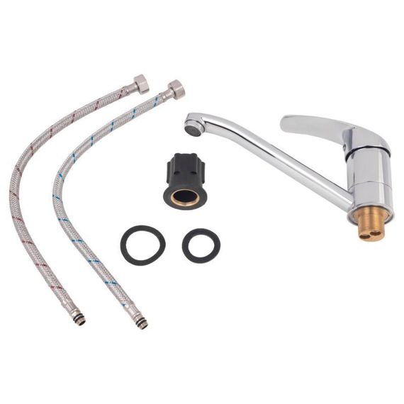 Смеситель для кухни Lidz Mars 003 (k40) LDMAR003CRM34875 Chrome | Зображення 5