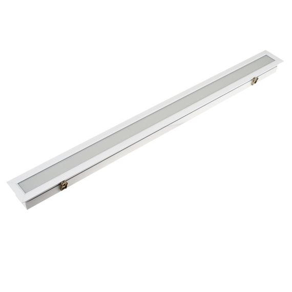 Светильник LED врезной линейный светодиодный FLF-95/2x12W NW 1,2m | Зображення 6