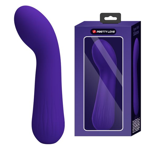 Вібромасажер для стимуляції точки G Pretty Love - Faun Dark Purple, BI-014724-3 Sex Aura