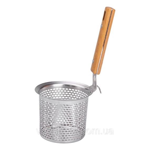 Сито з нержавіючої сталі для фритюру та варіння 10х8 см HP-19-25 | Зображення 2