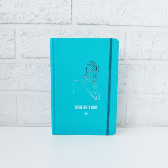 Блокнот 4Profi Neon silver note  blue 96 арк. 904402