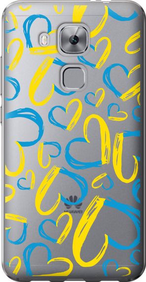 Чехол на Huawei Nova Plus Сердца UA "5292u-961-17620"