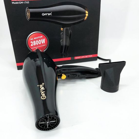 Функциональный профессиональный фен, Профессиональный фен оригинал для укладки волос салонный SD-69 | Зображення 7