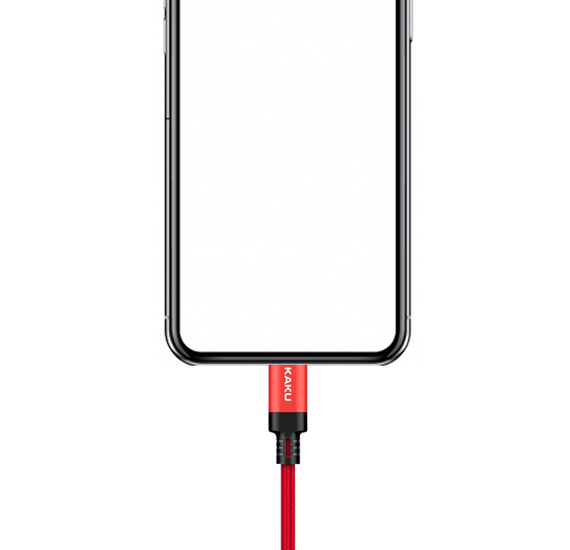 USB кабель Kaku KSC-331 USB - Lightning 3m - Red | Зображення 1