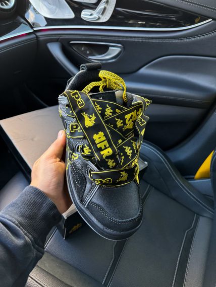 Кроссовки kappa fatty Black Yellow , Вьетнам kp001 40 25.5 | Зображення 1