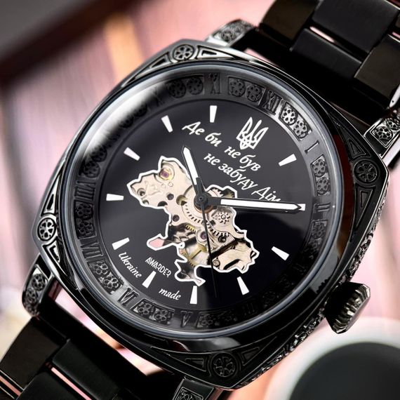Чоловічий годинник Awarder 021 Де би не був All Black Steel | Зображення 2