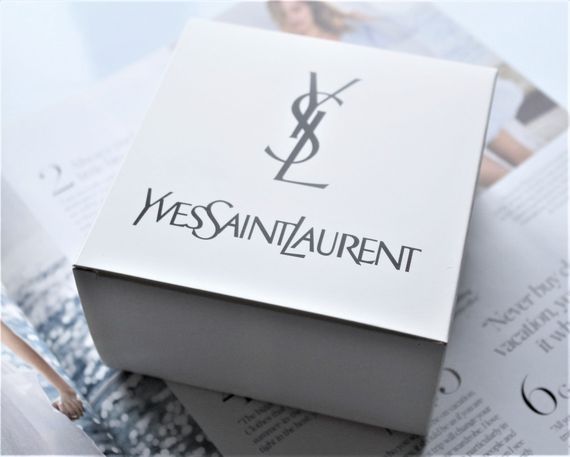 Женский ремень ширина 3 см пряжка серебро Yves Saint Laurent черный | Зображення 3