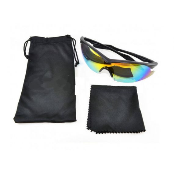 Очки тактические солнцезащитные TAG GLASSES поляризованные антибликовые для MR-468 водителей разноцветные | Зображення 1