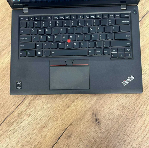 Ноутбук Сенсорний Lenovo Thinkpad T450S i7 5600U 12Gb SSD 256Gb Б/В | Зображення 2