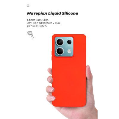 Чехол для мобильного телефона Armorstandart ICON Case Xiaomi Redmi Note 13 5G Red (ARM71889) | Зображення 6