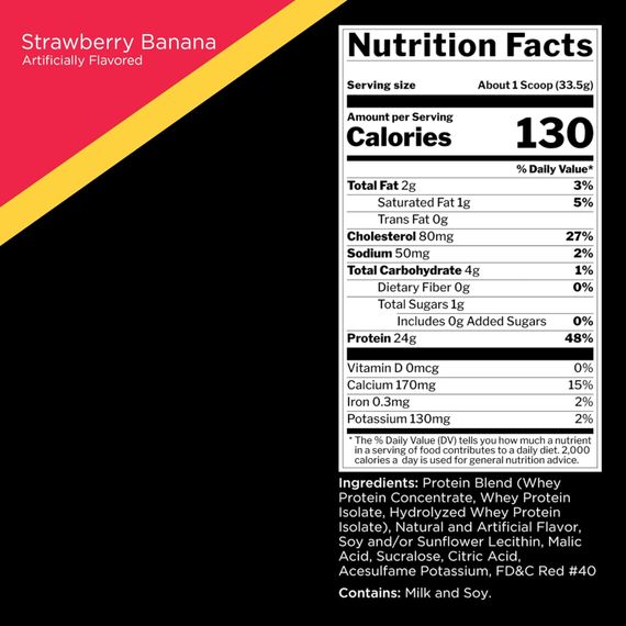 Протеїн Rule One Whey Blend 908 gram (Strawberry Banana ) | Зображення 1