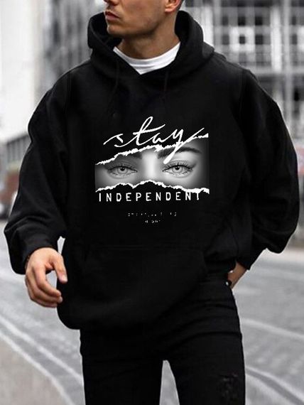 Худі з ДТФ на Флісі (оверсайз)