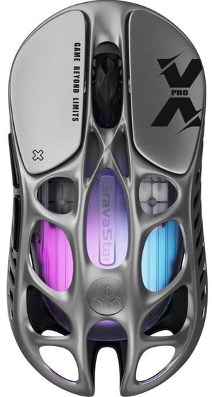 Ігрова Миша Gravastar Mercury X Pro 8K BT/WL/USB Interstellar Silver (GSXPRO_GRY) | Зображення 5