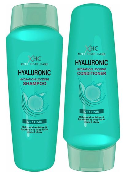 Набір для сухого волосся Xpel Hyaluronic Hydration Locking 400мл+400мл