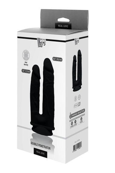Подвійний фалоімітатор Dream Toys REAL LOVE DOUBLE PENETRATOR Sex Aura | Зображення 2