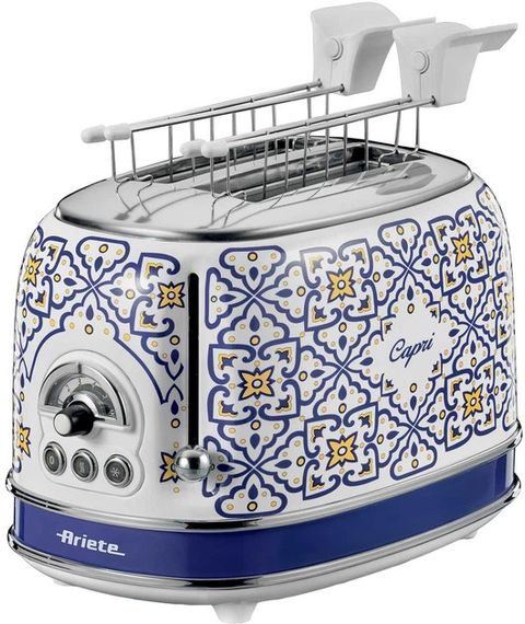 Тостер Ariete 155 CAPRI 810 Вт синій з білим